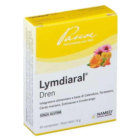 Integratore Lymdiaral Dren drenante, 60 compresse