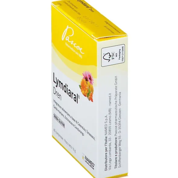 Integratore Lymdiaral Dren drenante, 60 compresse