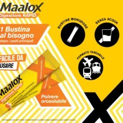 Integratore Maalox Digestione Rapid, 20 bustine