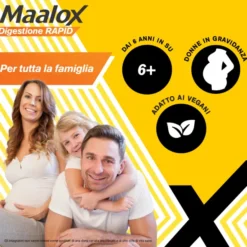 Integratore Maalox Digestione Rapid, 20 bustine