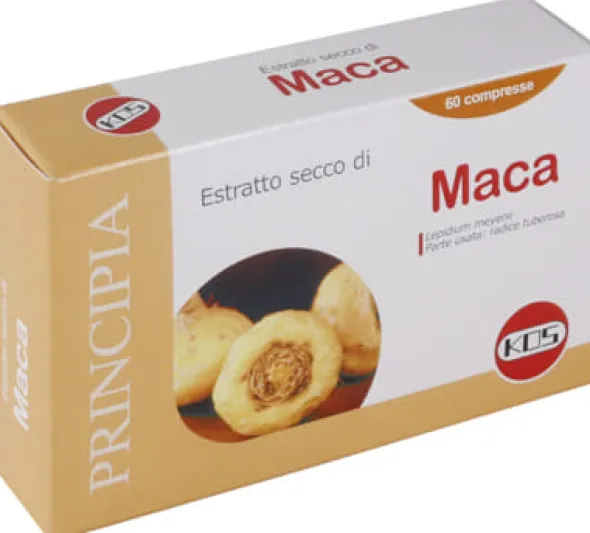 Integratore Maca Estratto Secco, 60 compresse tonico