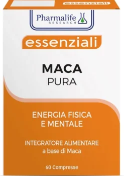 Integratore Maca Pura estratto secco 500mg, 60 compresse