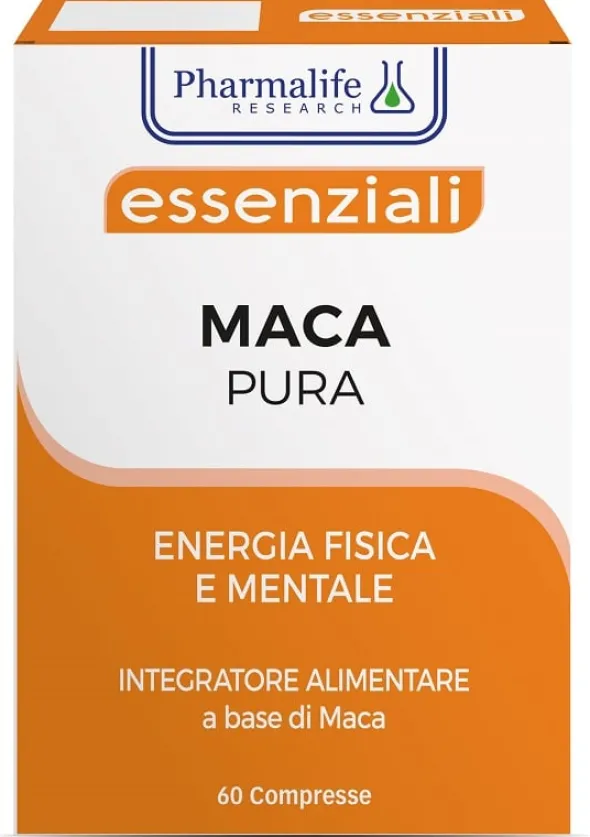 Integratore Maca Pura estratto secco 500mg, 60 compresse