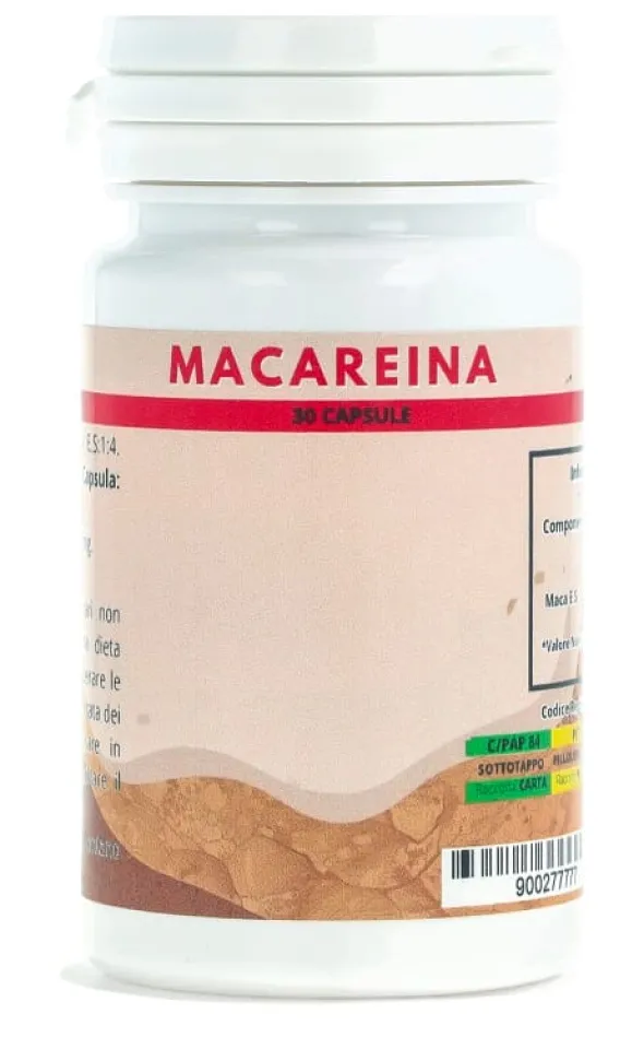 Integratore Macareina con Maca 300mg, 30 capsule