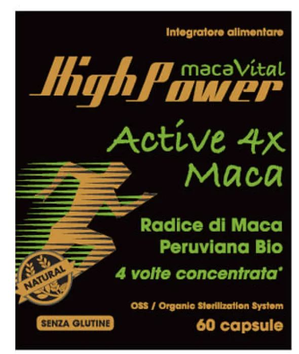Integratore Maca Vital High Power bio, 60 capsule