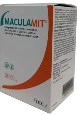 Integratore Maculamit con luteina e zeaxantina, 30 stick