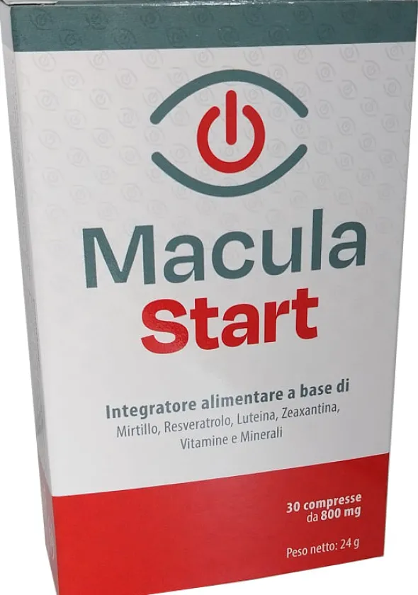 Integratore Macula Start per la vista, 30 compresse