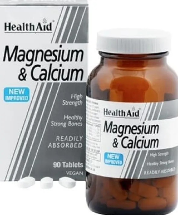 Integratore Magnesio e Calcio per ossa e muscoli, 90 tavolette
