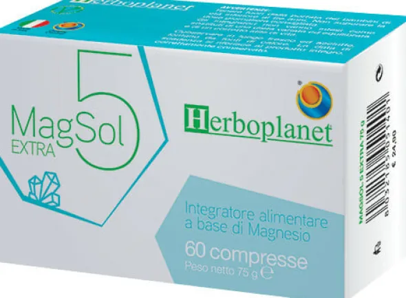 Integratore MagSol 5 Extra magnesio, 60 compresse