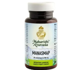 Integratore Manasmap ayurvedico per mente e benessere, 60 compresse
