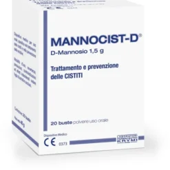Integratore Mannocist D 20 bustine, benessere vie urinarie