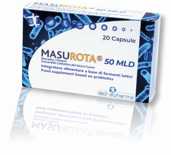 Integratore Masurota 50 MLD fermenti lattici, 20 capsule