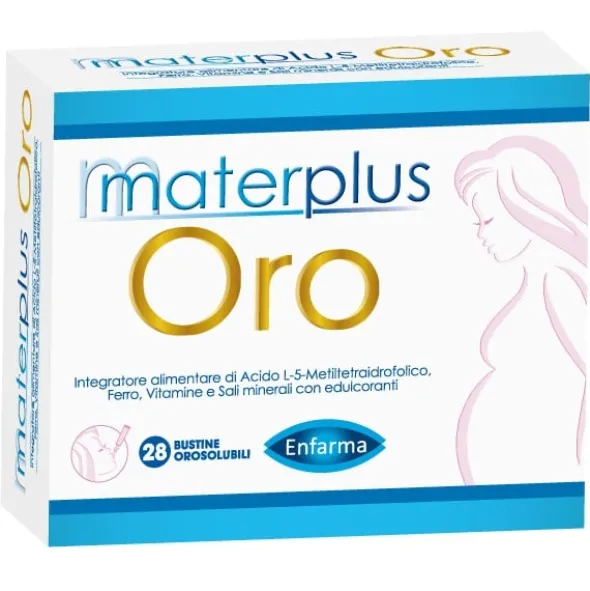 Integratore Materplus Oro in gravidanza, 28 bustine