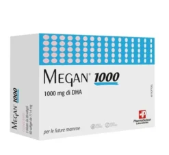 Integratore Megan 1000 DHA per la gravidanza, 60 softgel