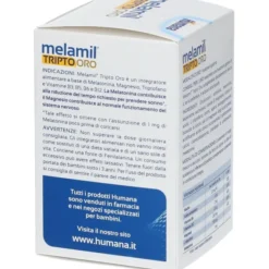 Integratore Melamil Tripto Oro sonno e relax, 24 bustine