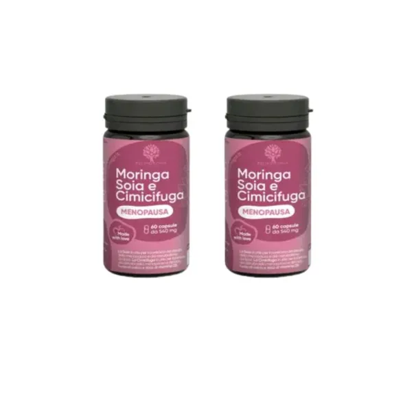 Integratore Menopausa Moringa e Cimicifuga PACK X2