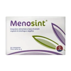 Integratore Menosint per la menopausa, 30 compresse