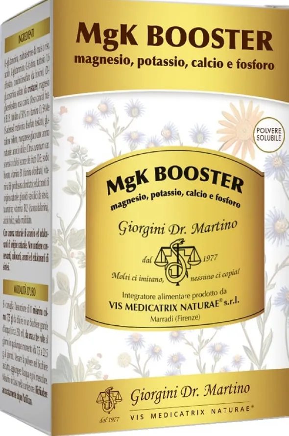Integratore MgK Booster magnesio e potassio, 360g in polvere