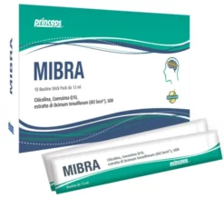 Integratore Mibra citicolina e coenzima Q10, 10 stick pack