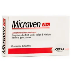 Integratore Micraven Plus microcircolo e gambe, 20 compresse