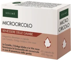 Integratore Microcircolo con Centella e Ginkgo, 60 capsule