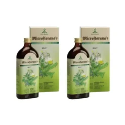 Integratore Microflorana F per la flora intestinale, 500ml Pack X2