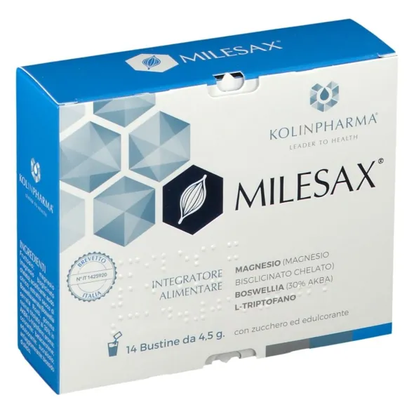 Integratore Milesax benessere psico-fisico, 14 bustine