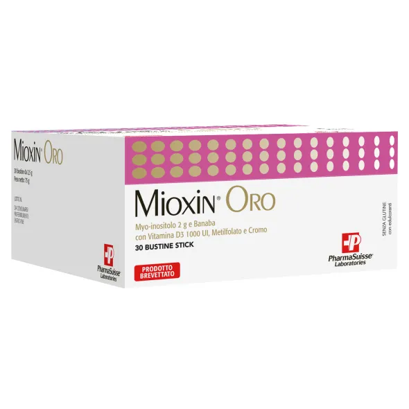 Integratore Mioxin Oro con Myo-inositolo, 30 bustine