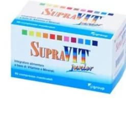 Integratore multivitaminico Supravit Junior, 60 compresse masticabili