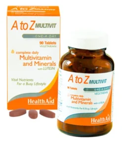 Integratore Multivit A/Z vitamine e minerali, 90 tavolette