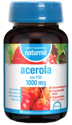 Integratore Naturmil Acerola 1000mg, 60 compresse