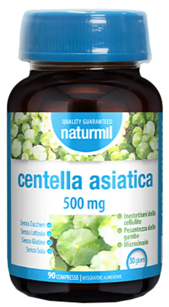 Integratore Naturmil Centella Asiatica, 90 compresse