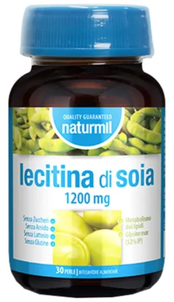 Integratore Naturmil Lecitina di Soia, 30 perle