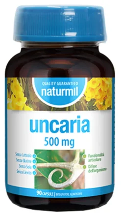 Integratore Naturmil Uncaria 500mg per articolazioni, 90 capsule