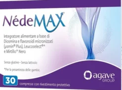 Integratore NedeMAX diosmina e mirtillo nero, 30 compresse