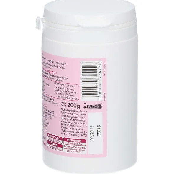 Integratore Neo Calcio AD3 per cani, polvere solubile 200g