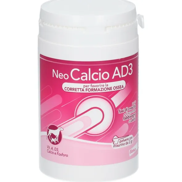 Integratore Neo Calcio AD3 per cani, polvere solubile 200g