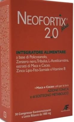 Integratore Neofortix 2,0 con Tribulus e Maca, 30 compresse