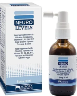 Integratore Neuro Levels Spray per sistema nervoso, 50ml