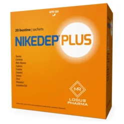 Integratore Nikedep PLUS per energia e tono, 20 bustine