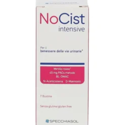 Integratore Nocist Intensive per vie urinarie, 7 bustine