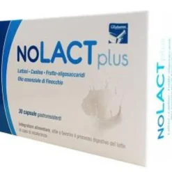 Integratore Nolact PLUS con lattasi e finocchio, 30 capsule