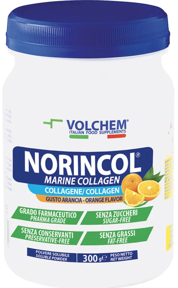 Integratore Norincol Marine Collagen gusto arancia