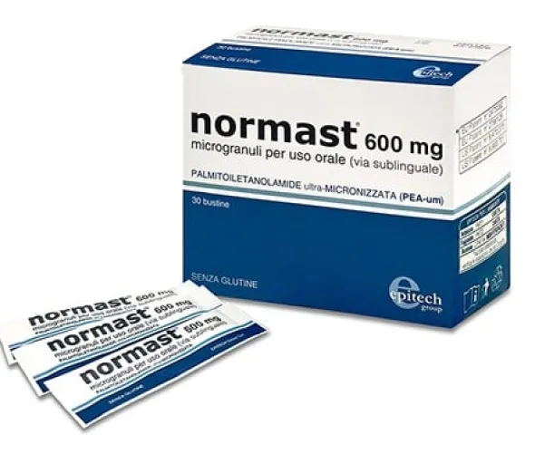 Integratore Normast 600mg palmitoiletanolamide, 30 bustine
