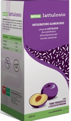 Integratore Nova Lattulosio con prugna e FOS, 150ml
