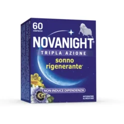 Integratore Novanight Sonno Rigen con melatonina, 60 compresse