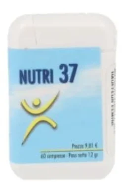 Integratore Nutri 37 con oligoelementi, 60 compresse