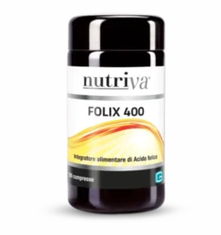 Integratore Nutriva Folix 400 con acido folico, 100 compresse