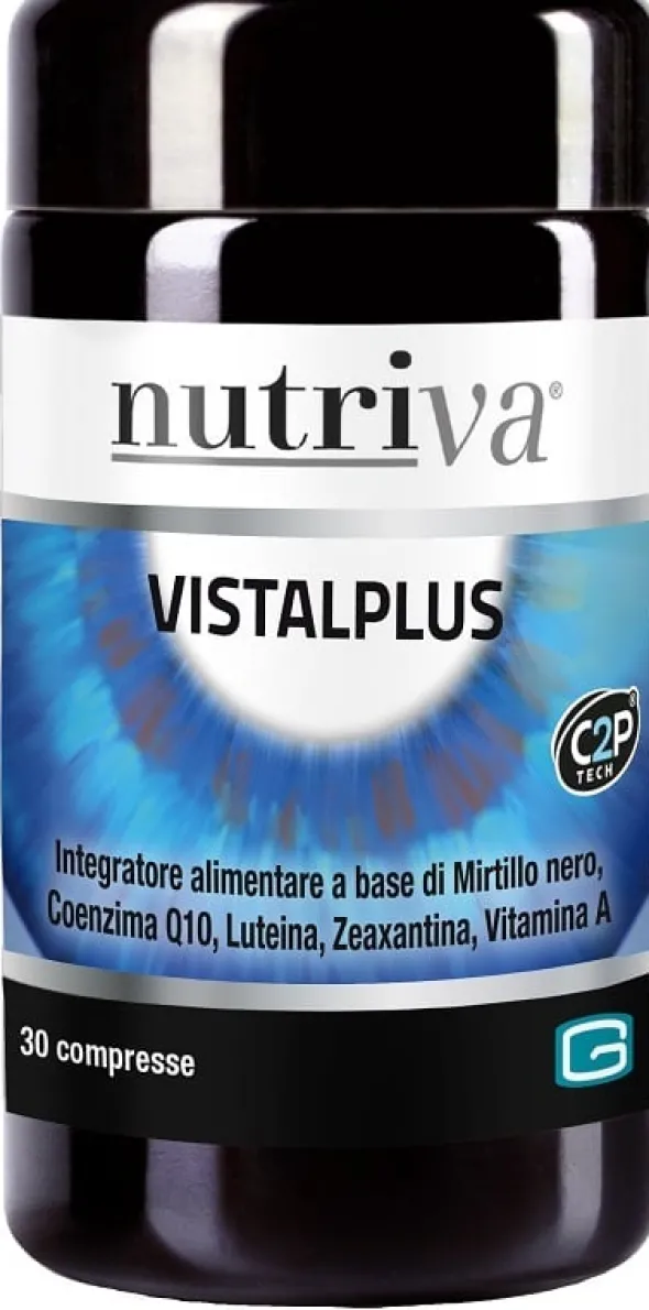 Integratore Nutriva Vistalplus per la vista, 30 compresse