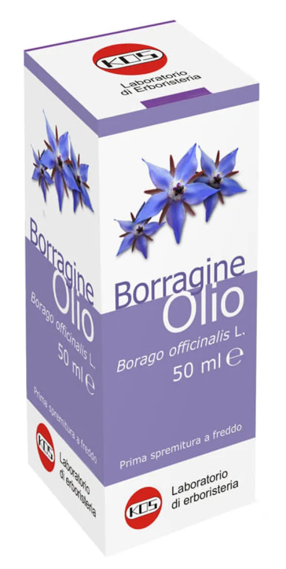 Integratore Olio di Borragine per pelle e benessere, 50ml